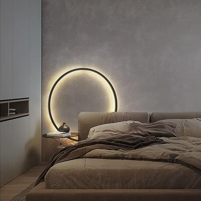 Minimalist Ring Shaped Wall Lamp - Elevato Home Organizer