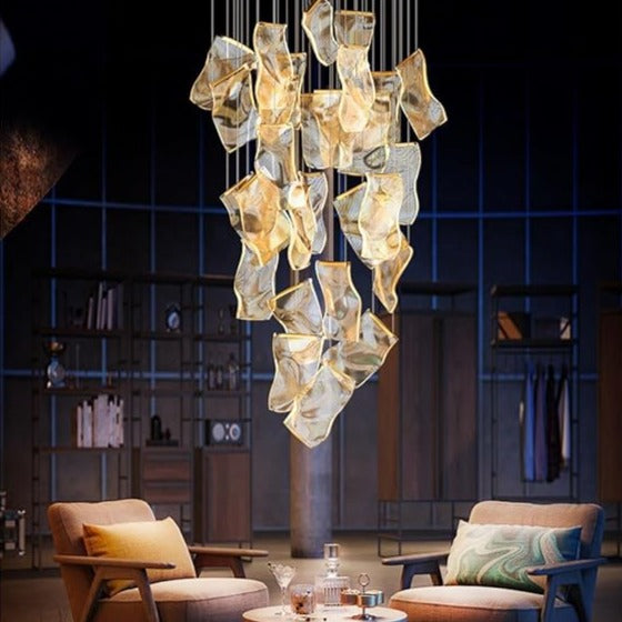 Rotating Waves Chandelier - Elevato Home