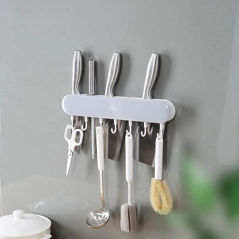 Ecoco Kitchen Supplies Holder - Elevato Home Gray - Short Organizer