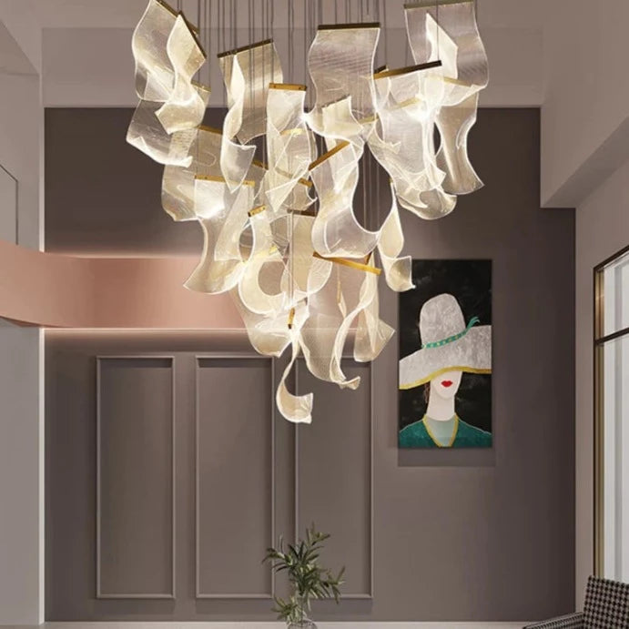 Rotating Waves Chandelier - Elevato Home