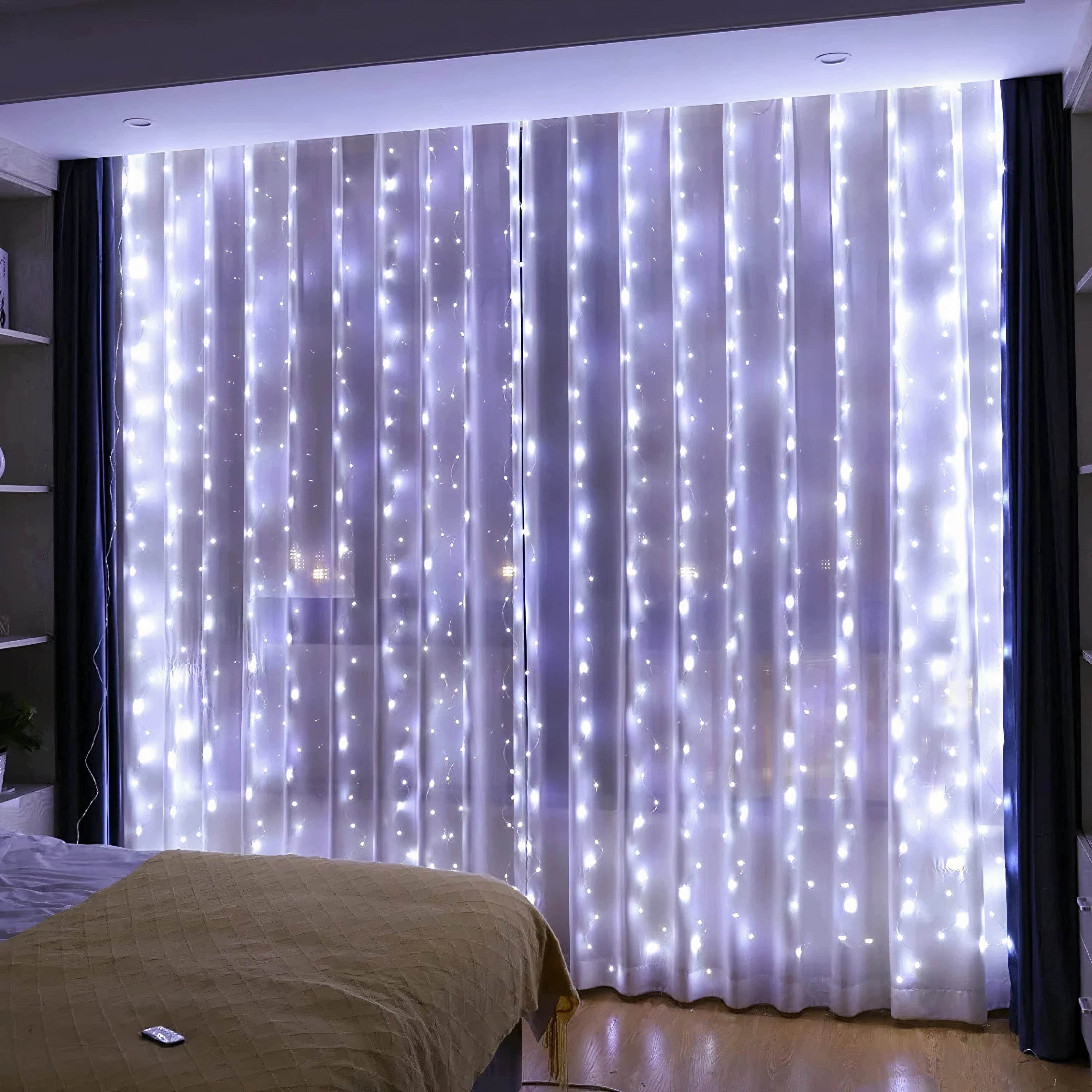 Glowfall Curtain Lights