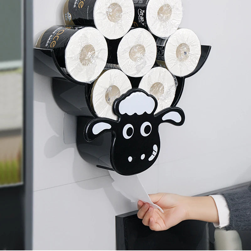 Sheep'O Toiler Roll Organizer