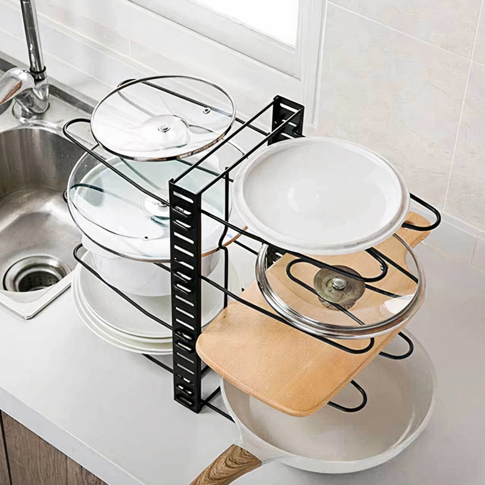 8-Tier Pot & Pan Organizer