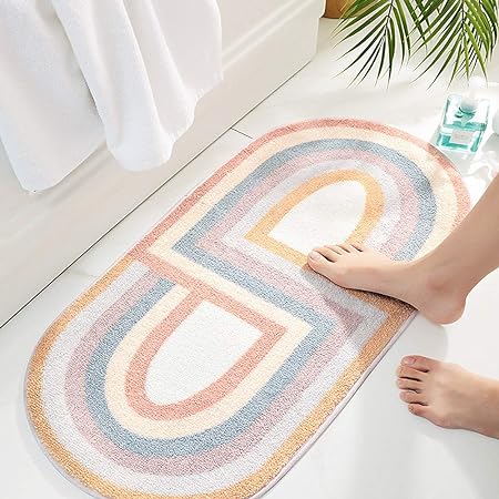 Mobius Ring Oval Bathroom Mat - Elevato Home Default Title Organizer