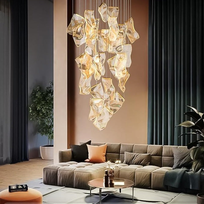 Rotating Waves Chandelier - Elevato Home