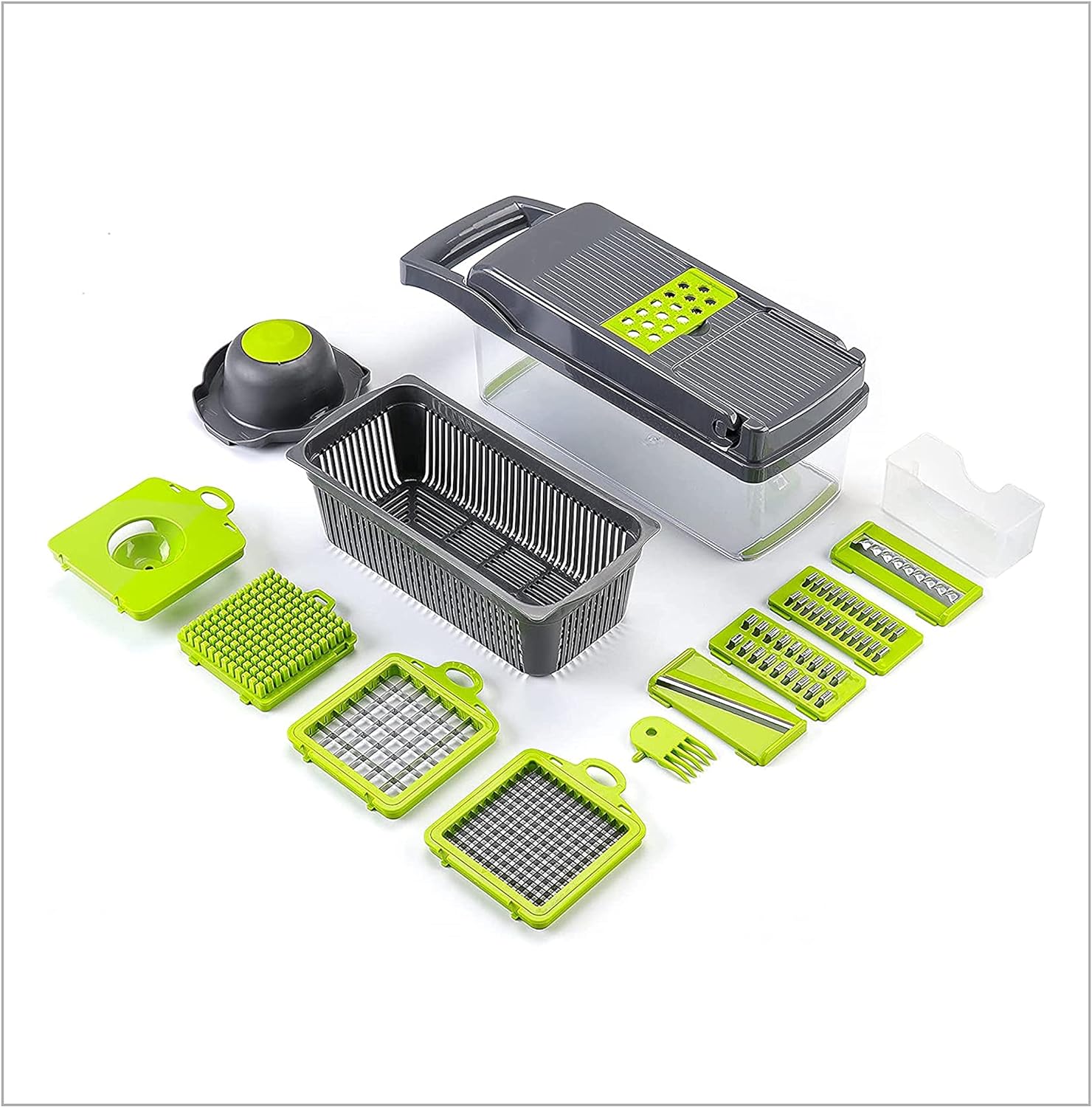 12-in-1 Vegetable Chopper - Elevato Home Organizer