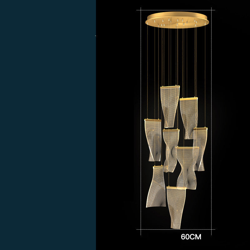 Rotating Waves Chandelier - Elevato Home