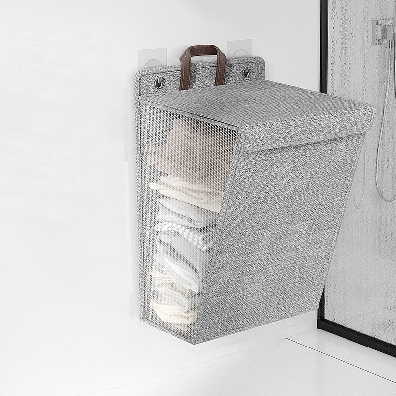 Foldable Laundry Basket - Elevato Home Gray-Medium Organizer