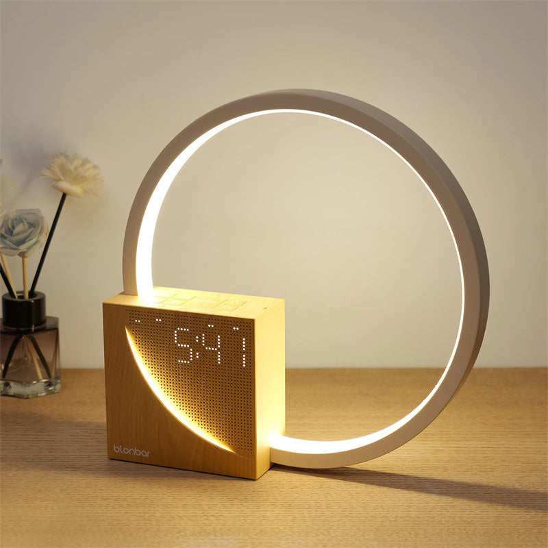 GlowArc Clock Lamp