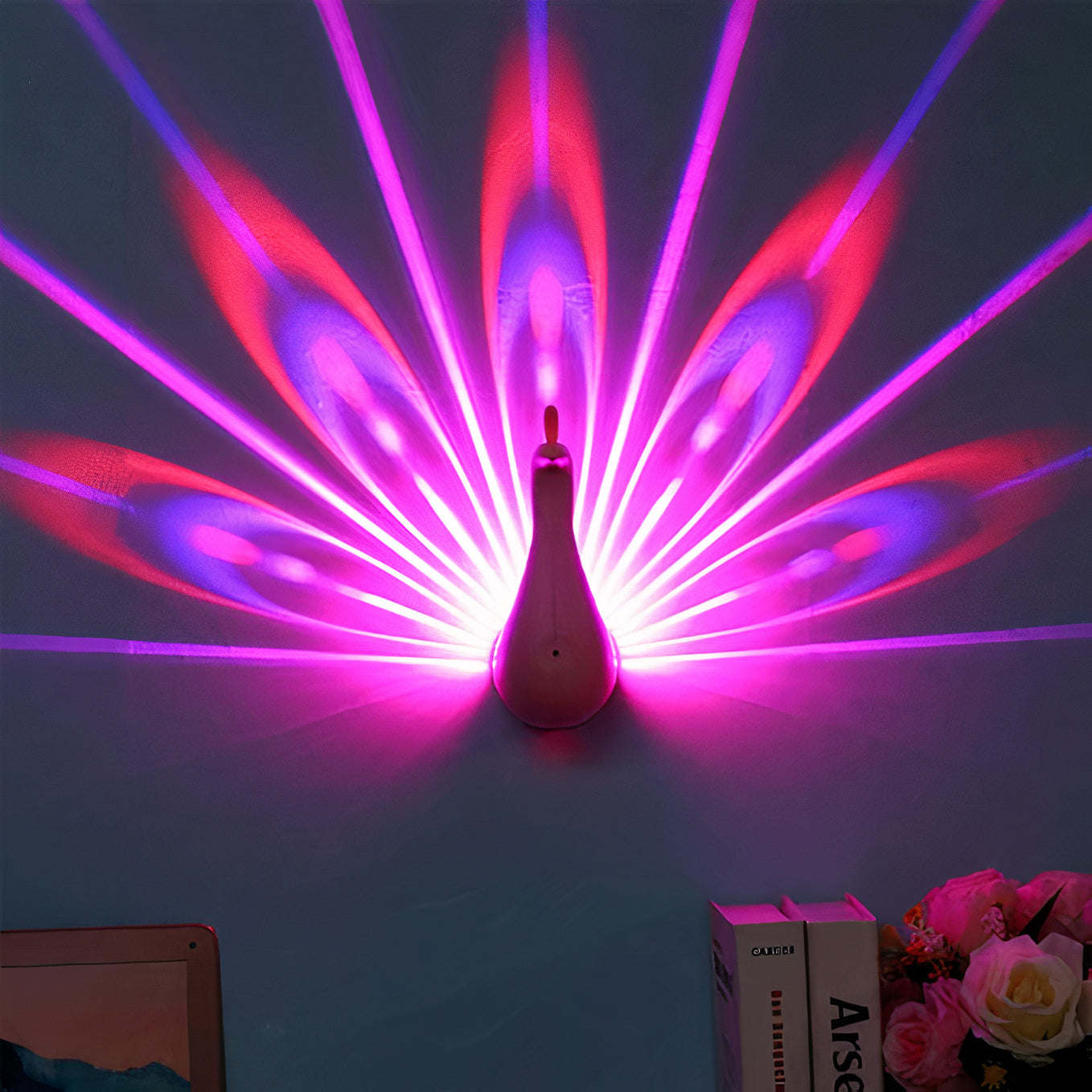 GlowPeacock Lamp