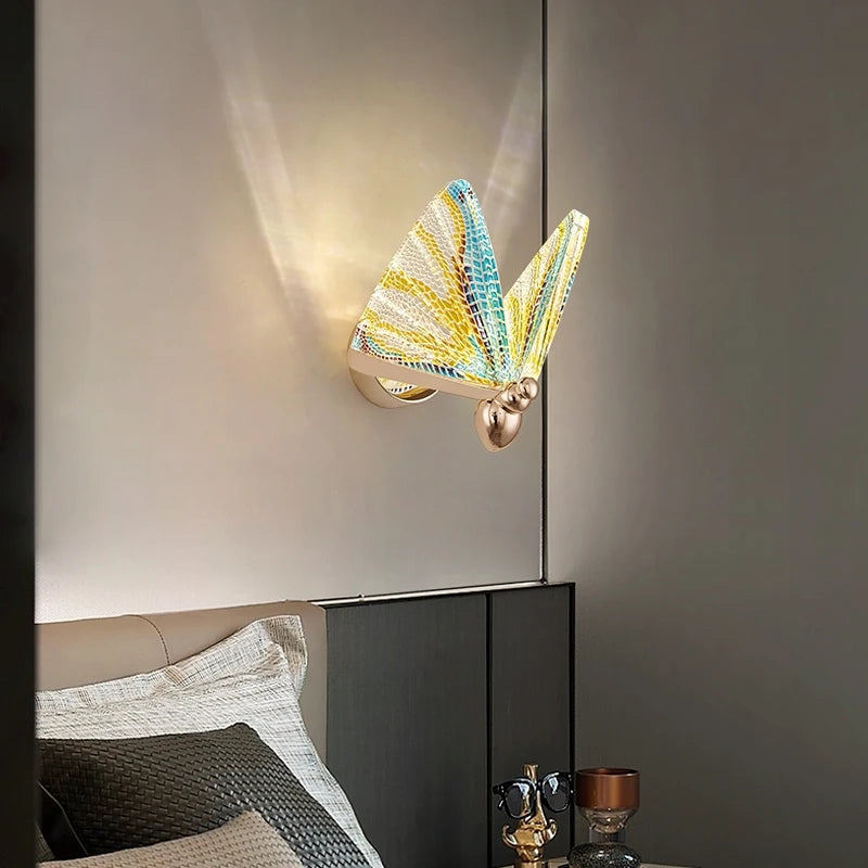 Butterfly Wings Wall Lamps - Elevato Home Organizer