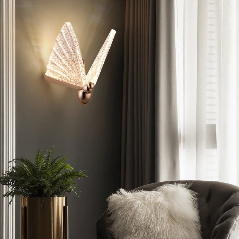 Butterfly Wings Wall Lamps - Elevato Home Organizer