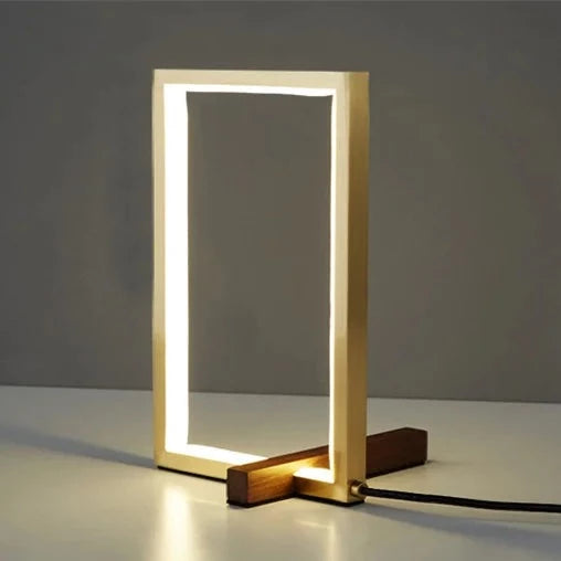 Minimalist Rectangular Lamp - Elevato Home Copper / AU Organizer