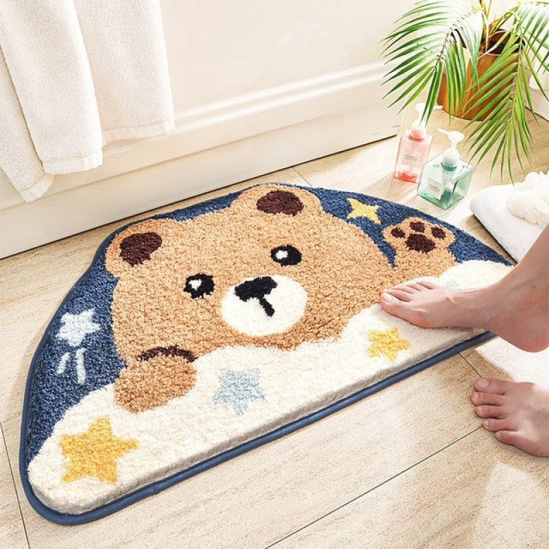 Animals Party Floor Mat - Elevato Home Bear / 15.7x23.6" / 40x60 cm Organizer