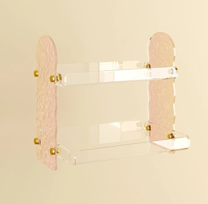 2 Tier Vanity Shelf - Elevato Home 2 Layers Organizer