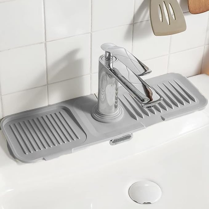 Splash Guard Faucet Handle