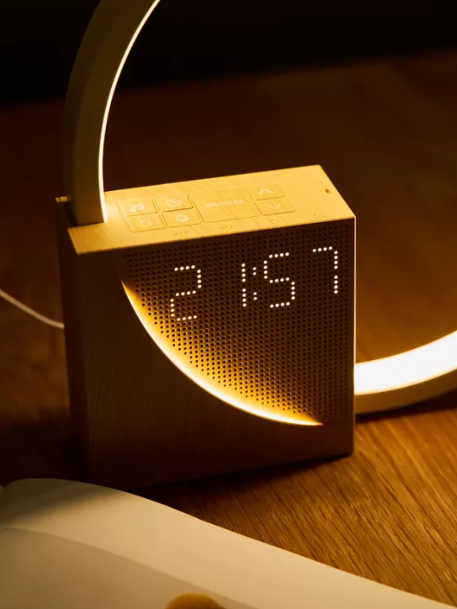 GlowArc Clock Lamp