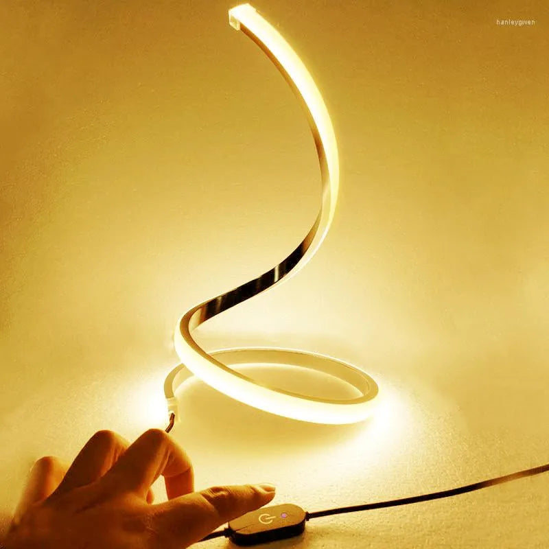 Spiral Table Lamp