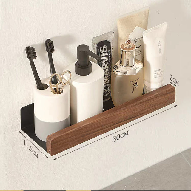 KAUS Bathroom Shelf - Elevato Home Black / 30cm Organizer