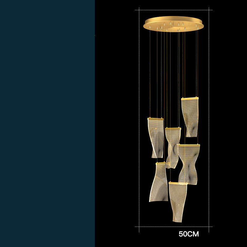 Rotating Waves Chandelier - Elevato Home