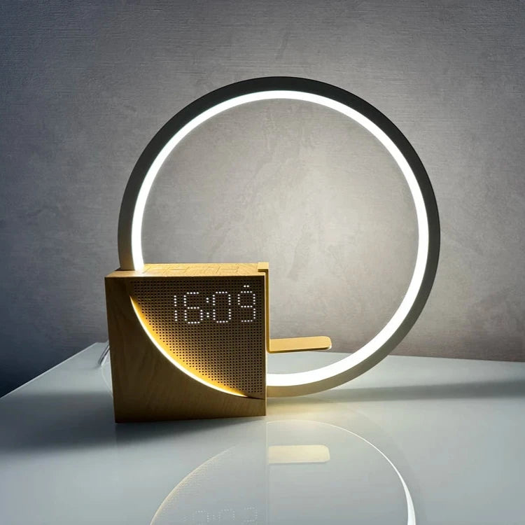 GlowArc Clock Lamp