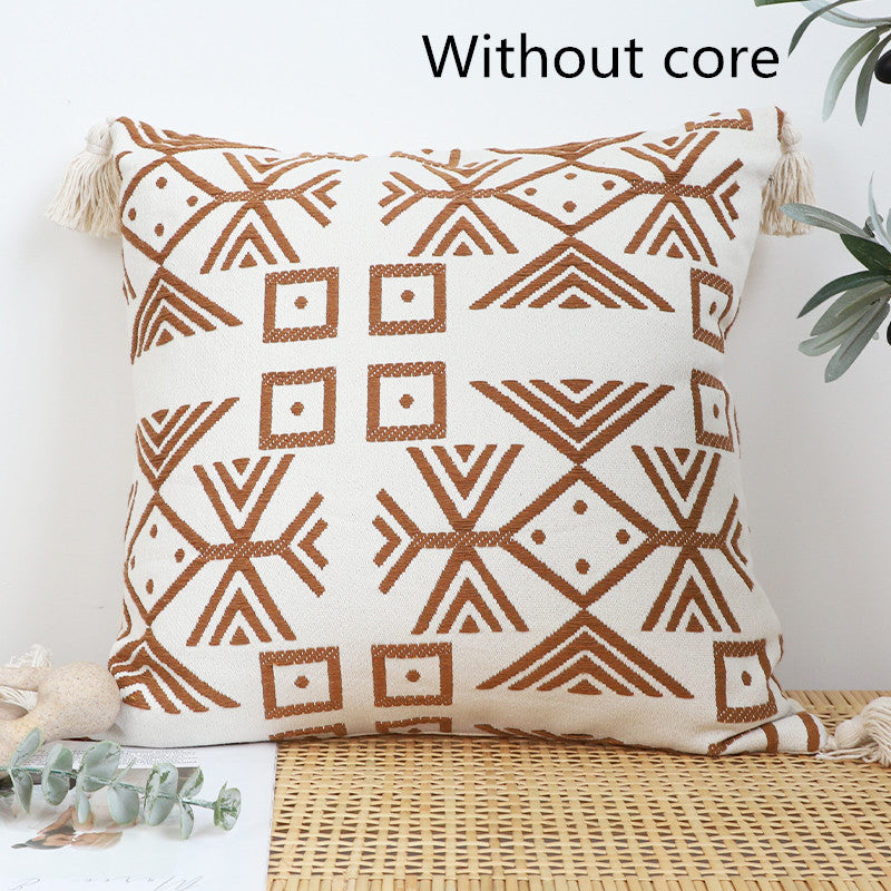 SAND Geometric Pillow Cover - Elevato Home