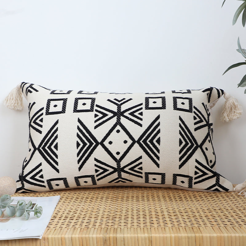 SAND Geometric Pillow Cover - Elevato Home