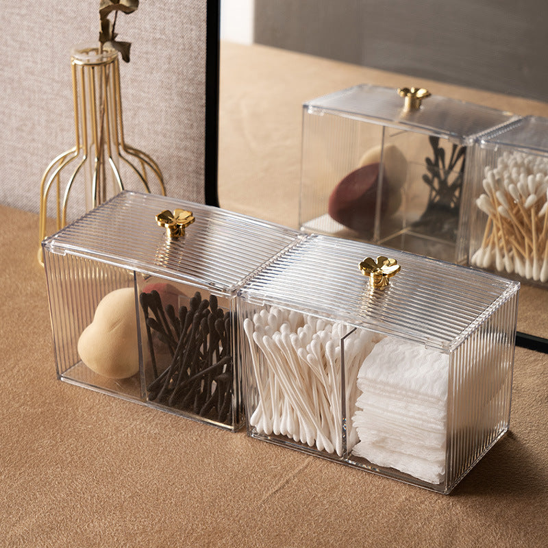 Transparent Cotton Organizer Box