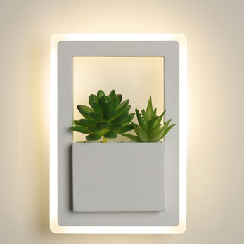 Minimalist Wall Light - Elevato Home Rectangle / Warm Light Decor