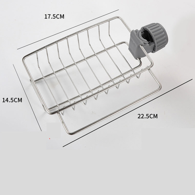 Stainless Steel Drain Faucet Rack