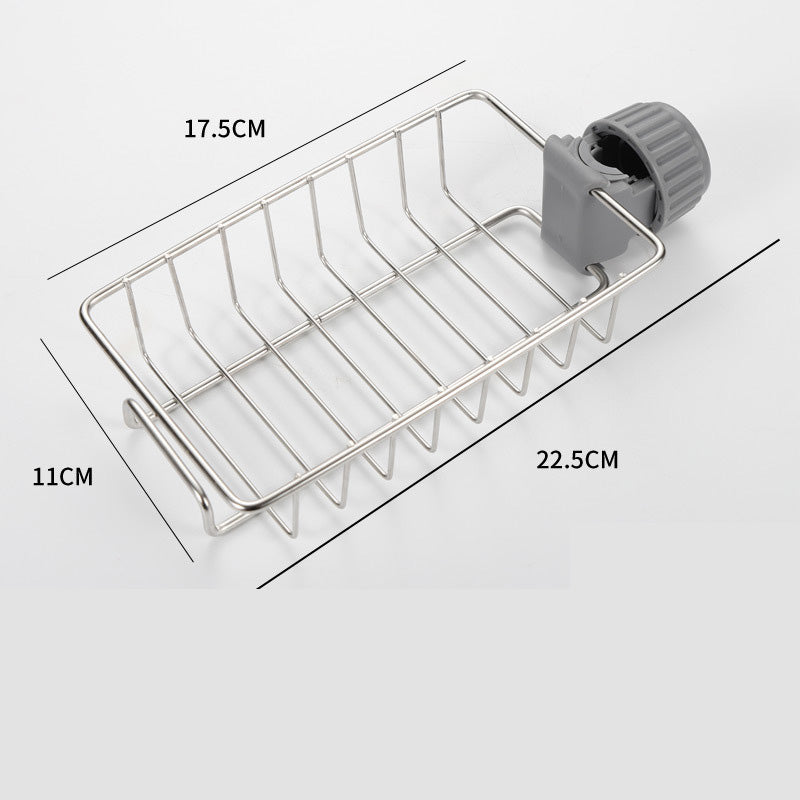 Stainless Steel Drain Faucet Rack