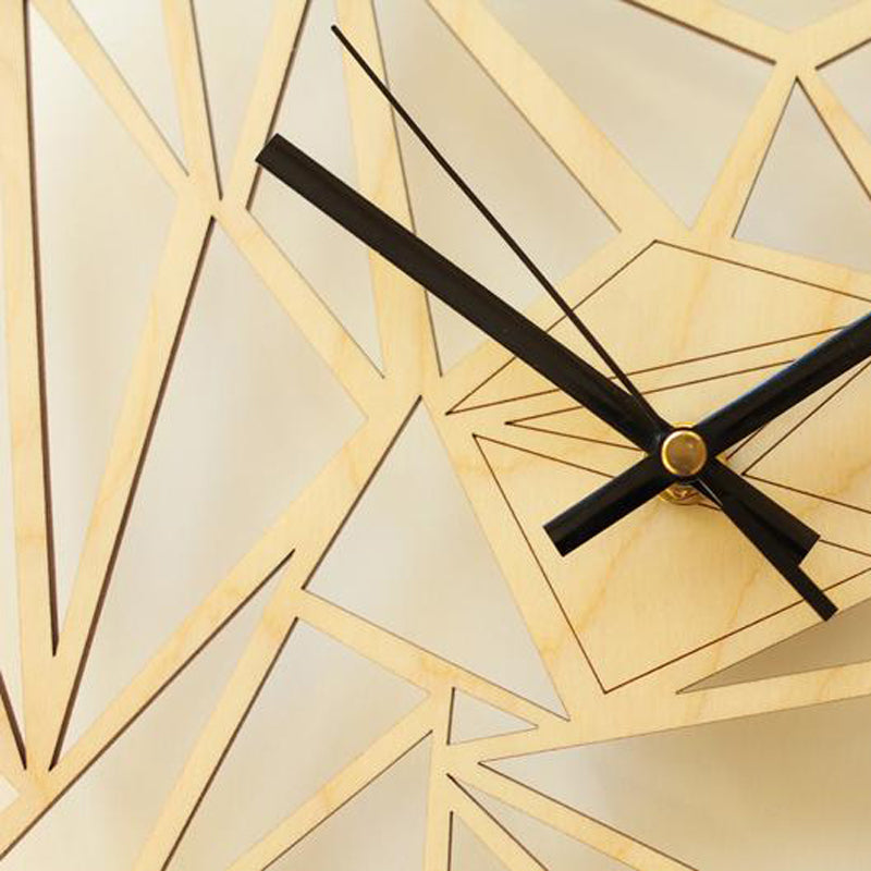 Geometric Wall Clock - Elevato Home Decor