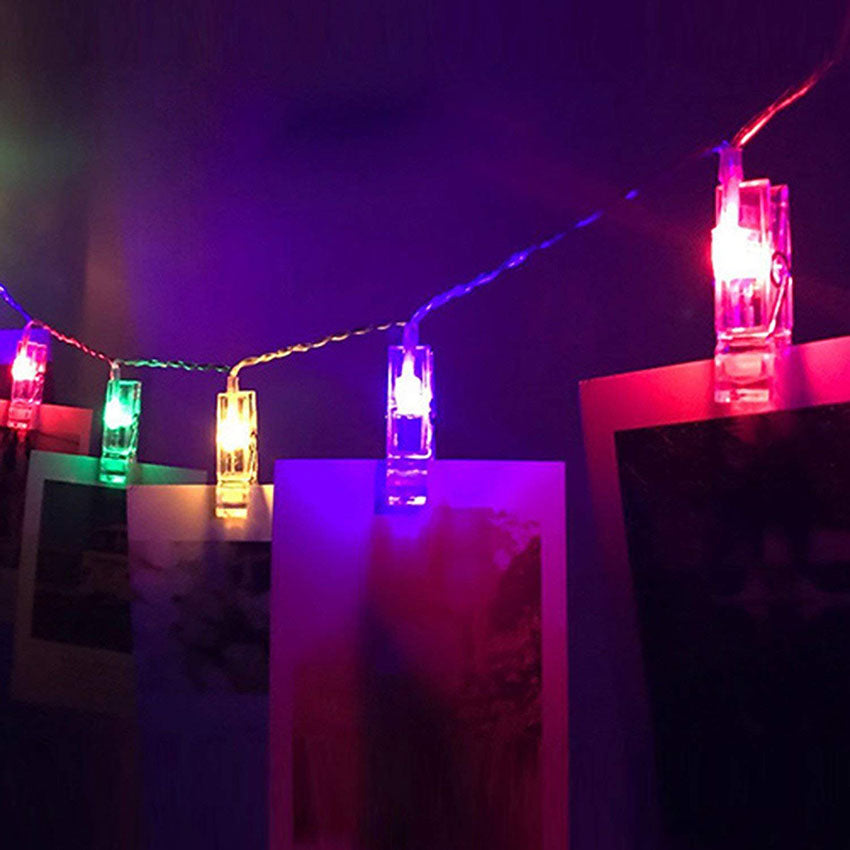 Photo String Lights - Elevato Home Colorful / 6m Decor