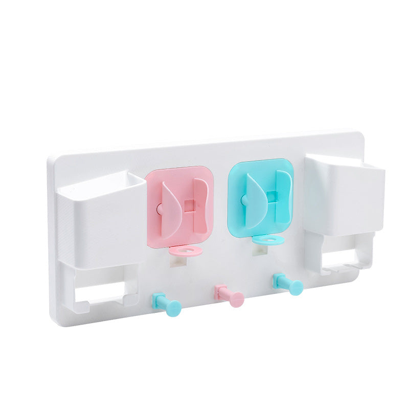 Multifunction Bathroom Rack - Elevato Home Blue pink Organizer
