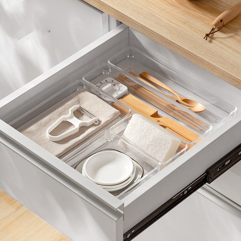 Transparent Acrylic Tray Drawer Organizer