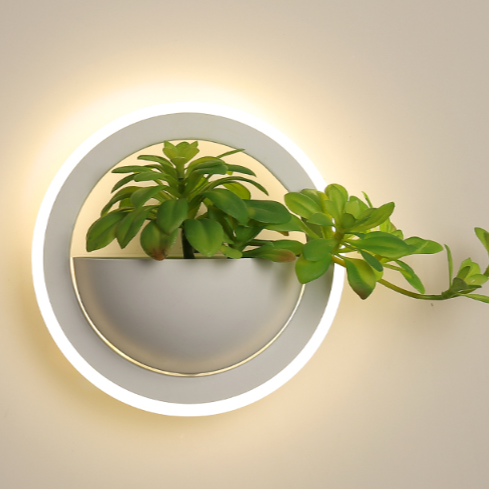 Minimalist Wall Light - Elevato Home Circle / Warm Light Decor