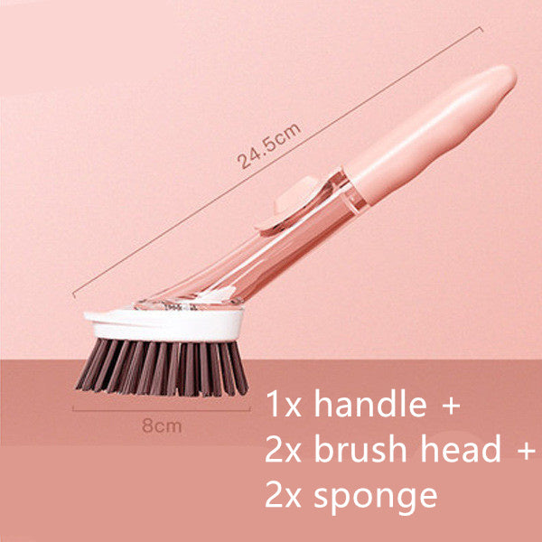 Multifunctional Brush - Elevato Home Pink A set Organizer