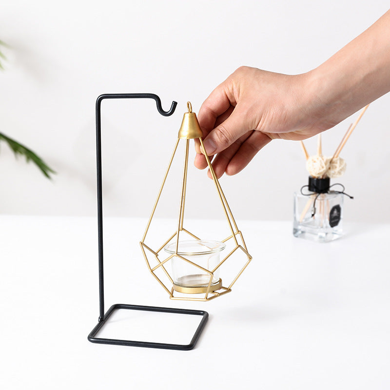 Geometric Candle Holder - Elevato Home Lantern Decor