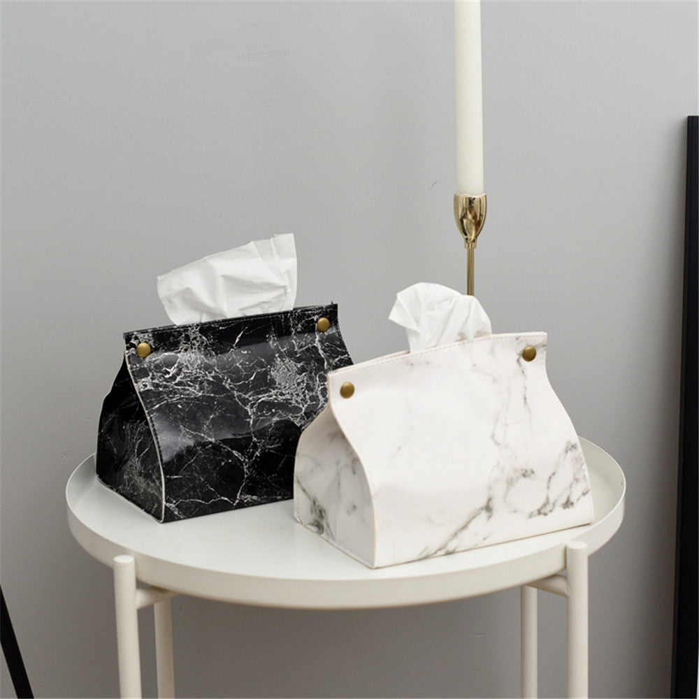 Luxury Marble Tissue Box - Elevato Home Decor