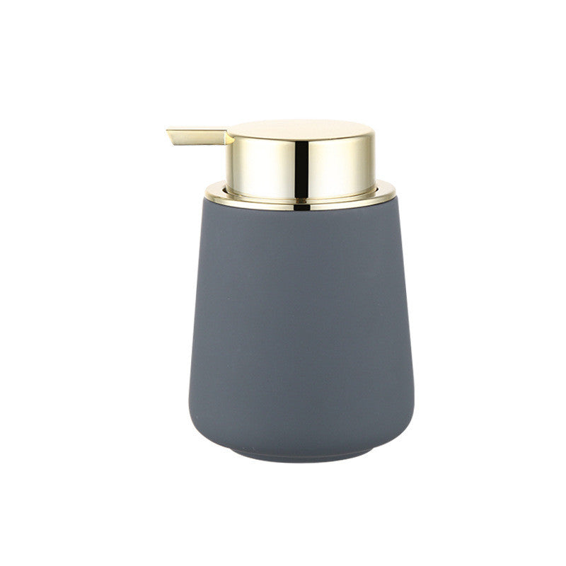 Minimalist Matte Soap Dispenser - Elevato Home Grey Gold / 350ml Organizer