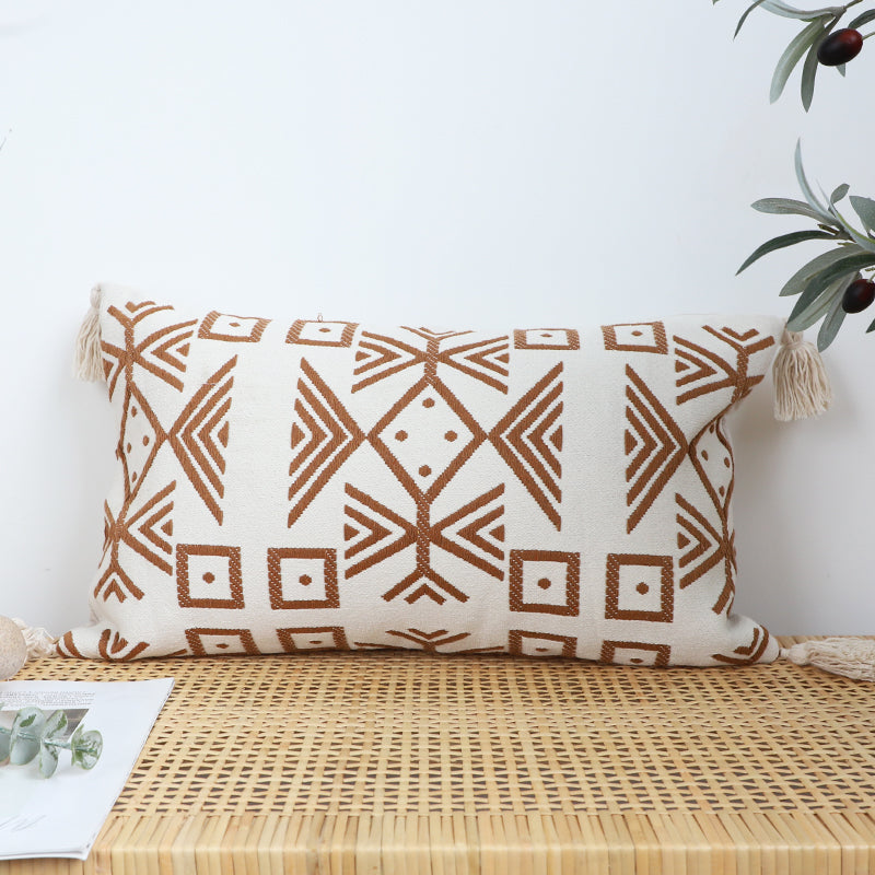 SAND Geometric Pillow Cover - Elevato Home