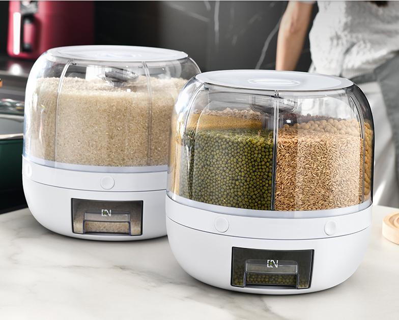 Rotating Grain Dispenser - Elevato Home