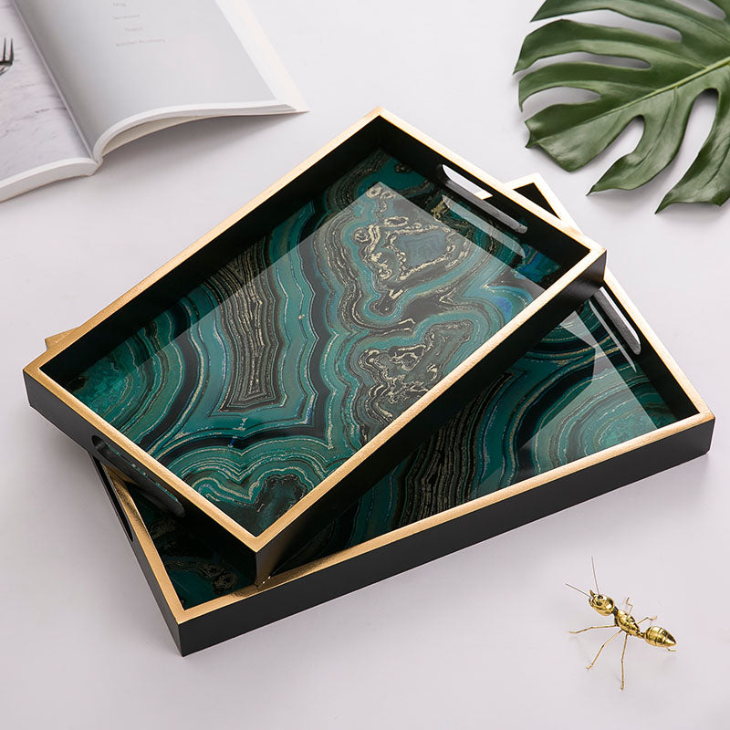 Agate Stone Tray - Elevato Home Decor