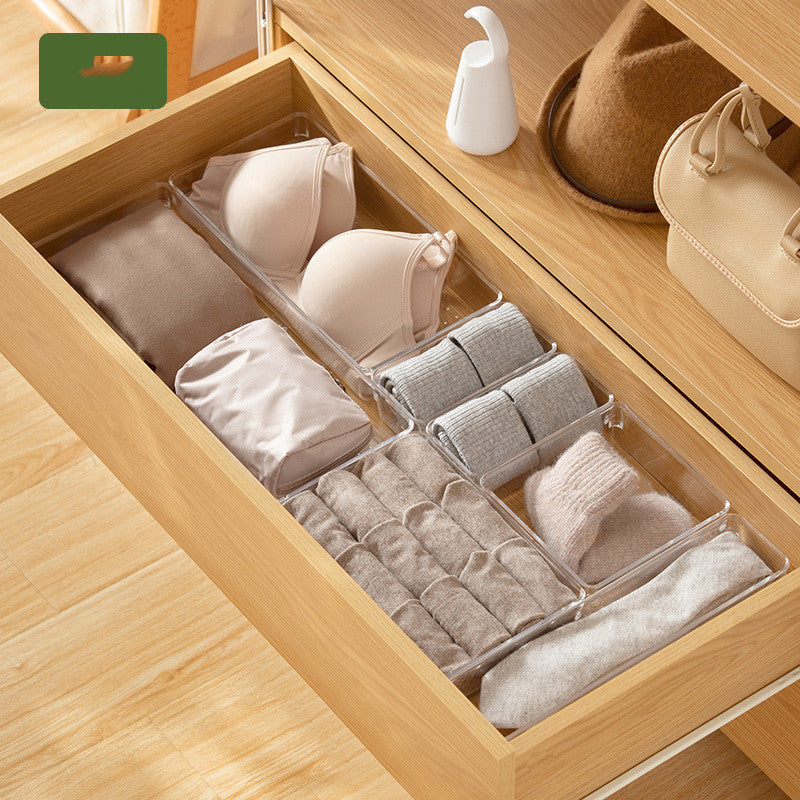 Transparent Acrylic Tray Drawer Organizer