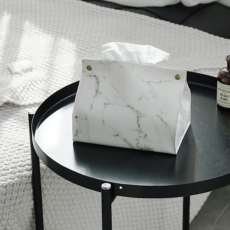 Luxury Marble Tissue Box - Elevato Home Decor