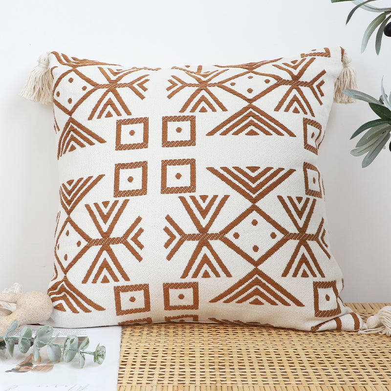 SAND Geometric Pillow Cover - Elevato Home