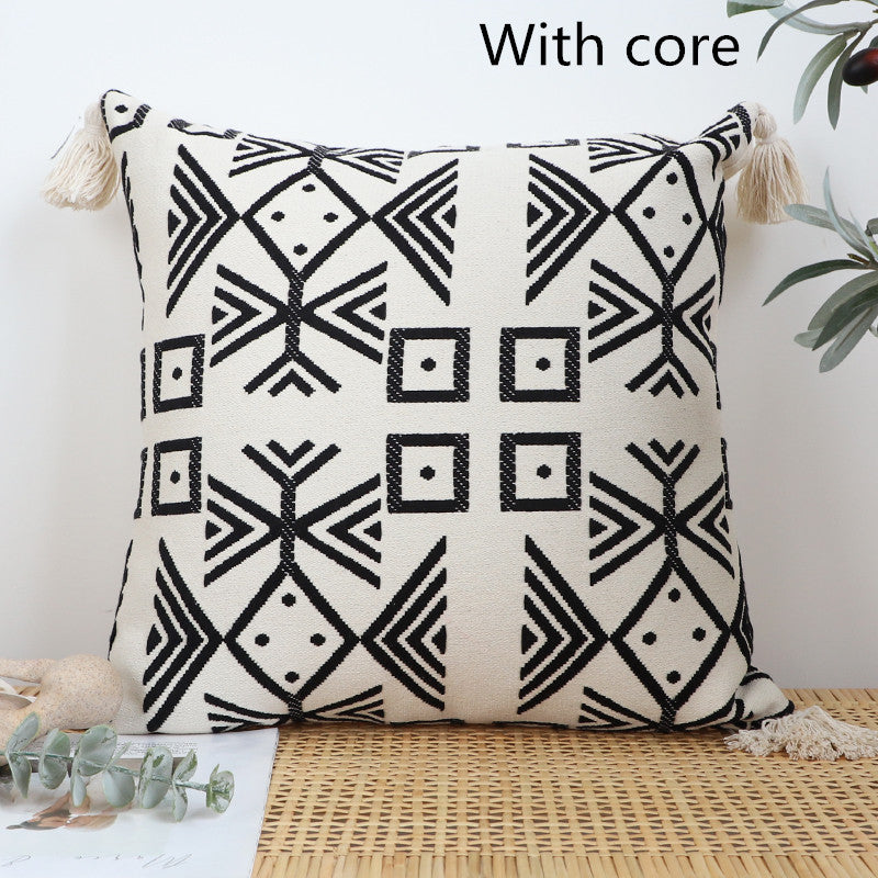 SAND Geometric Pillow Cover - Elevato Home