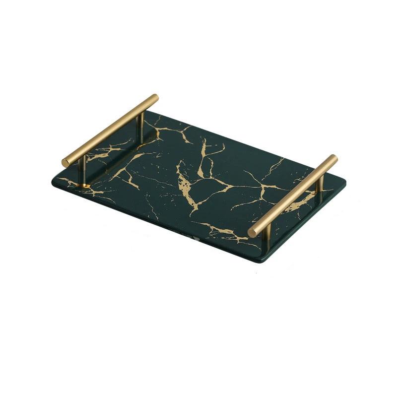 Aesthetics Marble Tray - Elevato Home Deep Green Decor