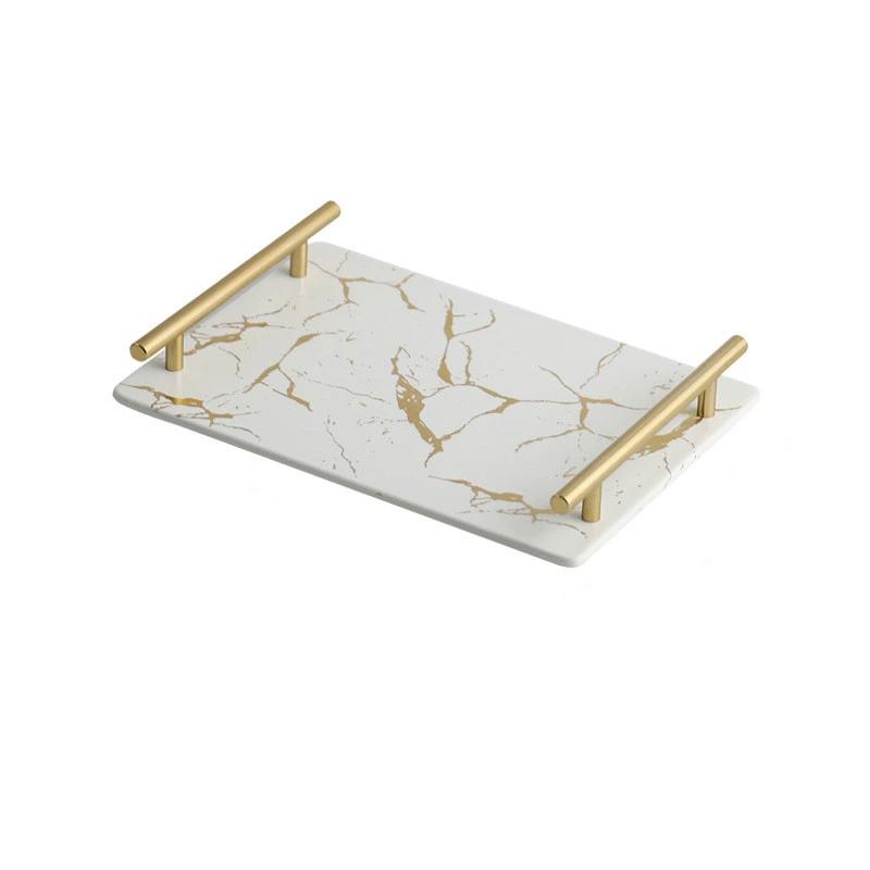 Aesthetics Marble Tray - Elevato Home White Decor