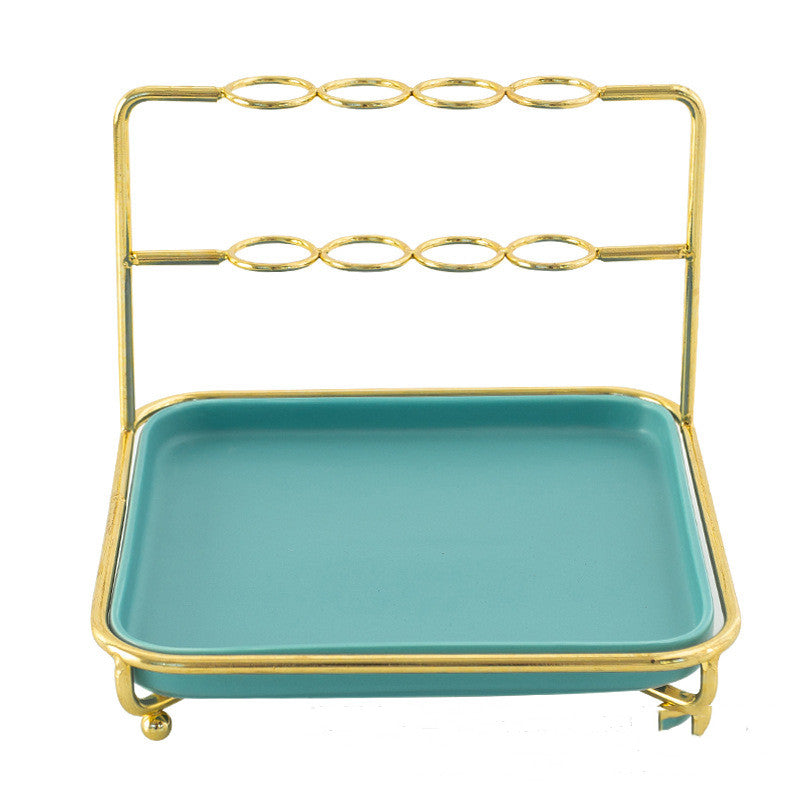 Duo Marble Tray - Elevato Home Army Green Organizer